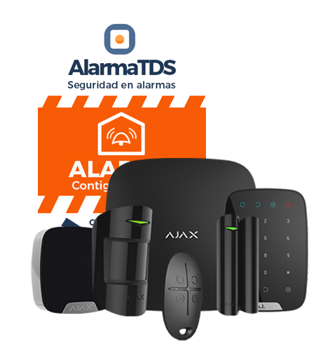 Kit de Alarma Ajax  AJ-HUBKIT-B-KS - Tienda de Seguridad