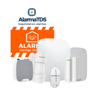 Kit de alarma AJAX completo para hogar I AJ-HUB-MRJ-W - Tienda de Seguridad