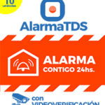 Pack 10 Carteles Sistema de Alarma en PVC