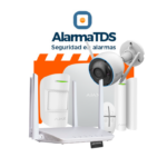 Kit de alarma AJAX sin Internet con cámara IP sin cuotas I AJ-HUB-RAT-W