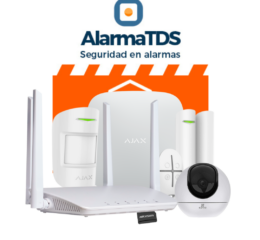 Kit de alarma AJAX sin Internet con cámara IP inalámbrica y router I AJ-HUB-MCO-W