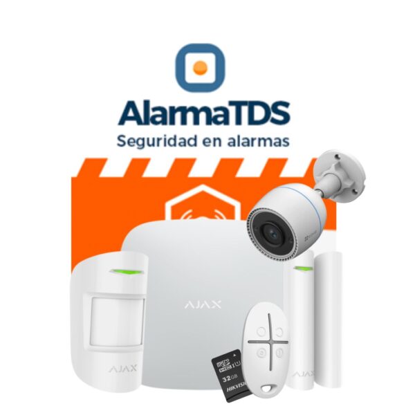 Kit de alarma AJAX protección con videoverificación I AJ-HUB-SF-W