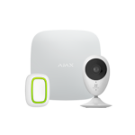 Kit De Alarma AJAX Para Mayores Con Cámara IP y Botón De Pánico I AJ-HUB-ATXCAM-W