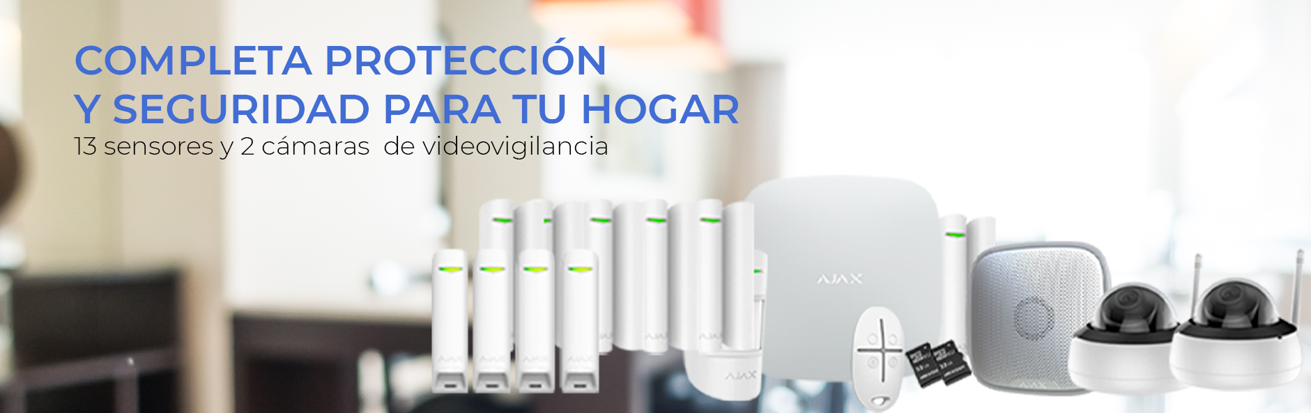 Kit Alarma AJAX Protección Total