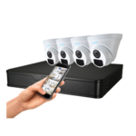Kit 4 Cámaras de Vigilancia Uniarch con Grabador NVR de 4 canales