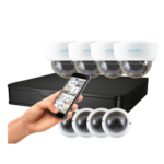 Kit 8 Cámaras antivándalos Uniarch con Grabador NVR de 8 canales