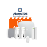 Kit Alarmas Ajax con fotodetectores y sirena interior I AJ-HUB2-ALG-W