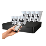 Kit 16 Cámaras de Vigilancia Uniarch con Grabador NVR I UV-KIT16-DOM