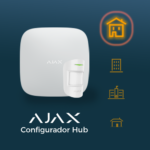 configurador hub alarma ajax