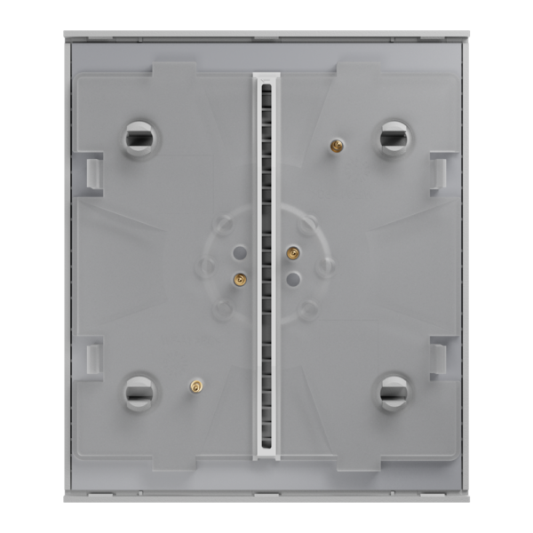 Panel táctil para interruptor central de luz doble sin contacto I  AJ-CENTERBUTTON-2G-W