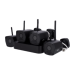 Kit 4 Cámaras WIFI de Vigilancia  Uniarch con Grabador NVR de 4 canales I UV-KIT114-B42W-BLACK