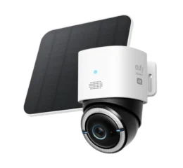 Cámara de vigilancia exterior con panel  solar y seguimiento automático I EUFY- 4GLTECAM-S330