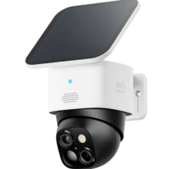 Cámara de vigilancia solar 3K 360º Zoom x8 Seguimiento con IA I EUFY- SOLOCAM-S340