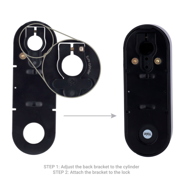 Cerradura YALE  Compatible con Alarma Ajax | Bluetooth y WiFi I YALE-LINUS-L2-B - Imagen 3