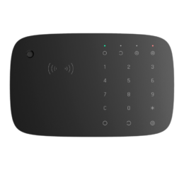 Teclado con sirena incorporada y lector de tarjetas y tags I AJ-KEYPADCOMBI-B